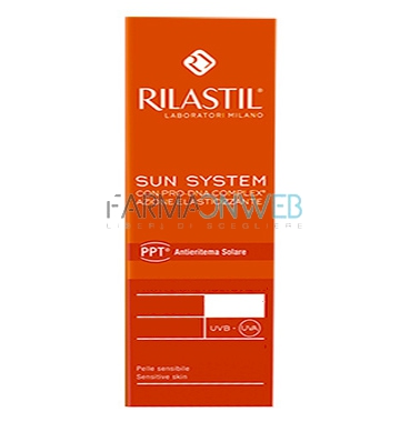 Rilastil Linea Sun System PPT SPF50+ Fluido Comfort Pelli Grasse Miste 50 ml