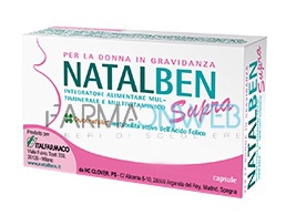 Italfarmaco Natalben Supra Integratore Alimentare 90 capsule molli