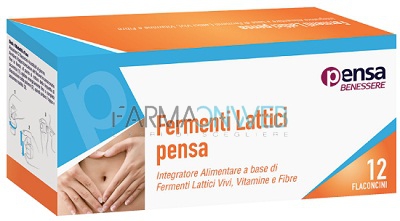 Fermenti Lattici Pensa Integratore Alimentare 12 Flaconcini 7 ml