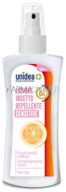 Unidea Lozione Insettorepellente Anti-zanzare Baby Sensitive Spray 100 ml