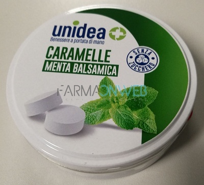 Unidea Caramelle Menta Balsamica Senza Zucchero 40 g