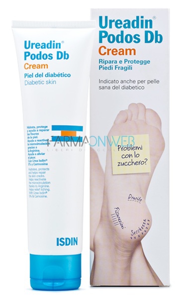 Ureadin Podos Db Crema per Piedi Fragili 100 ml