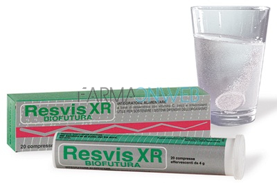 Resvis XR Integratore Alimentare 20 compresse effervescenti