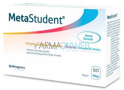 Metagenics MetaStudent Integratore Alimentare 60 compresse