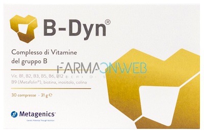Metagenics B-Dyn Integratore Alimentare 30 compresse