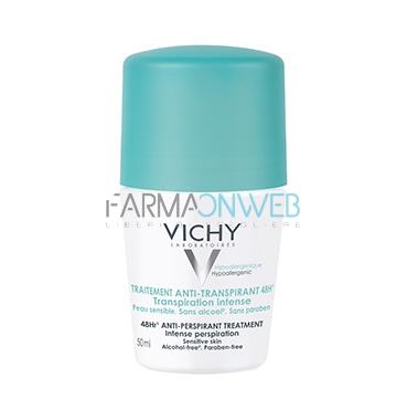 Vichy Linea Deo Anti-Traspirante Deodorante Roll-on con Sali Di Alluminio 50 ml