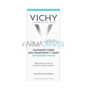 Vichy Linea Deo Anti-Traspirante Deodorante Crema con Sali Di Alluminio 30 ml