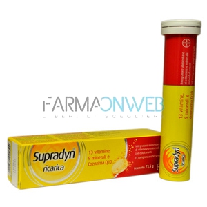 Supradyn Ricarica Integratore Alimentare 15 compresse effervescenti