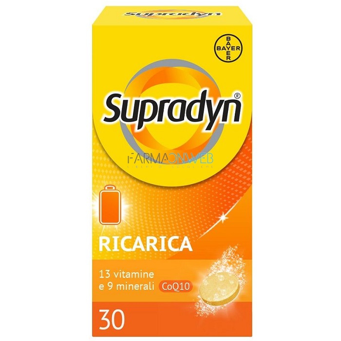 Supradyn Ricarica Integratore Alimentare 30 compresse effervescenti