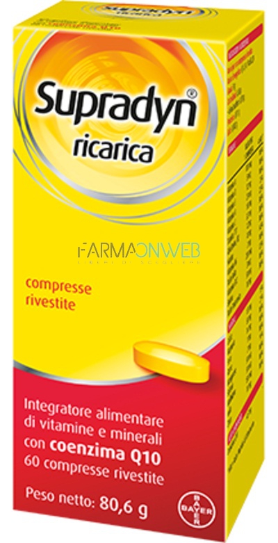 Supradyn Ricarica Integratore Alimentare 60 compresse