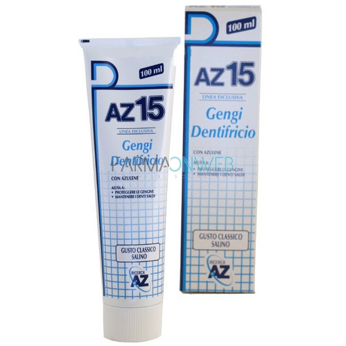 AZ 15 Gengidentifricio Protezione Gengive 100 ml