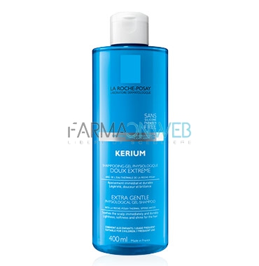 La Roche Posay Kerium Doux Extreme Shampoo Gel Capelli Normali 400 ml