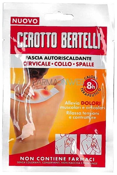 Kelemata Bertelli Fascia Autoriscaldante Zona Cervicale Collo Spalle 1 pezzo