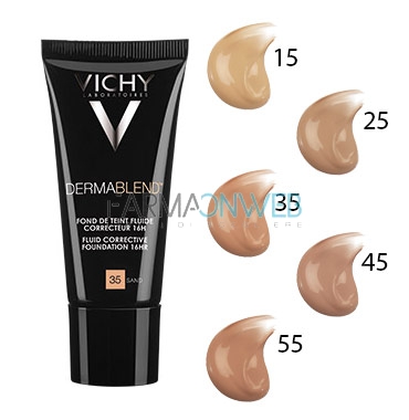 Vichy Dermablend Fondotinta Correttore Fluido 35 30 ml