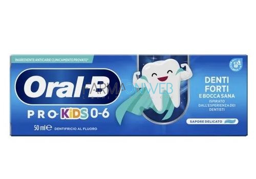 Oral-b Pro Dentifricio Kids 0-6 Anni 50 ml