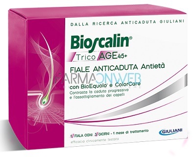 Bioscalin TricoAGE 45+ Fiale Anticaduta Antiet 10 fiale