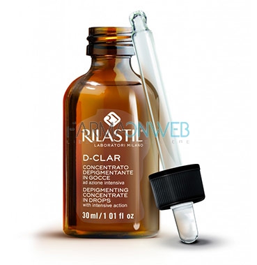 Rilastil Linea D-Clar Trattamenti Depigmentanti Macchie Concentrato Gocce 30 ml