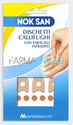 Nok San Dischetti Callifughi con Paracalli Infradito 6 pezzi
