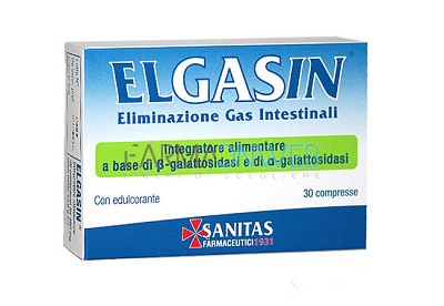 Sanitas Farmaceutici Elgasin Integratore Alimentare 30 compresse