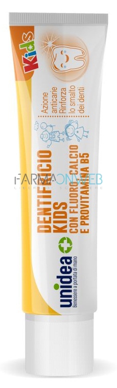 Unidea Dentifricio per Bambini 50 ml Gusto Fragola