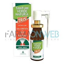Angelini Tantum Verde Natura Tris Nebulizzatore Spray Orale 15 ml