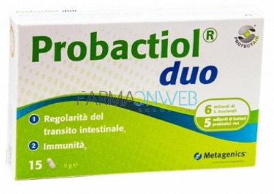 Metagenics Probactiol Duo Integratore Alimentare 15 capsule