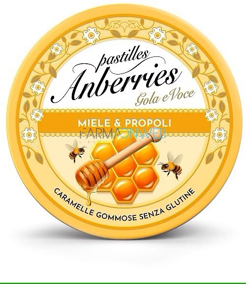 Eurospital Anberries Miele Propoli Caramelle 50 g