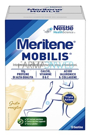 Nestl Italia Meritene Mobilis Gusto Vaniglia 10 buste