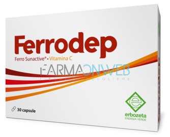 Erbozeta Ferrodep Integratore Alimentare 30 capsule