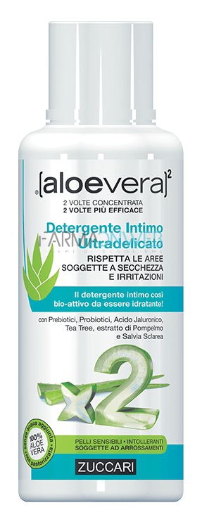 Zuccari AloeVera2 Detergente Intimo Ultradelicato 250 ml