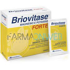 Briovitase Linea Vitamine Minerali Forte Magnesio Potassio Vitamina C 20 Buste