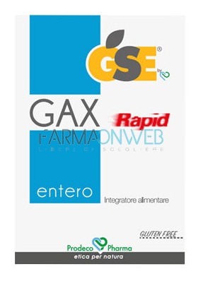GSE Linea Intestino Entero Gax Rapid Integratore Alimentare 12 compresse