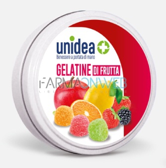 Unidea Caramelle Gelatine alla Frutta 40 g