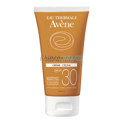 Avene Linea Solare Pelli Sensibili SPF30 Crema Solare Protezione Media 50 ml