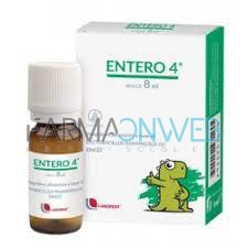 Entero 4 Gocce Integratore Alimentare 8 ml