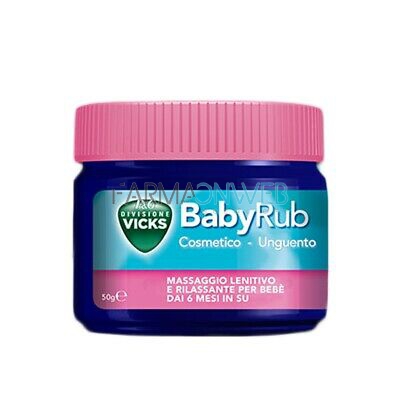 Vicks BabyRub Unguento Lenitivo 50 g