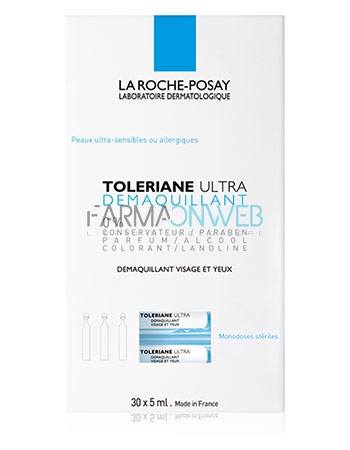 La Roche Posay Toleriane Ultra Demaquillant Struccante Occhi 30 x 5 ml