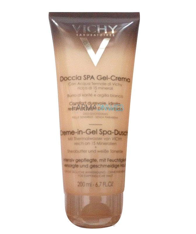 Vichy Linea Detersione Corpo Doccia SPA Gel Crema Idratante Detergente 200 ml