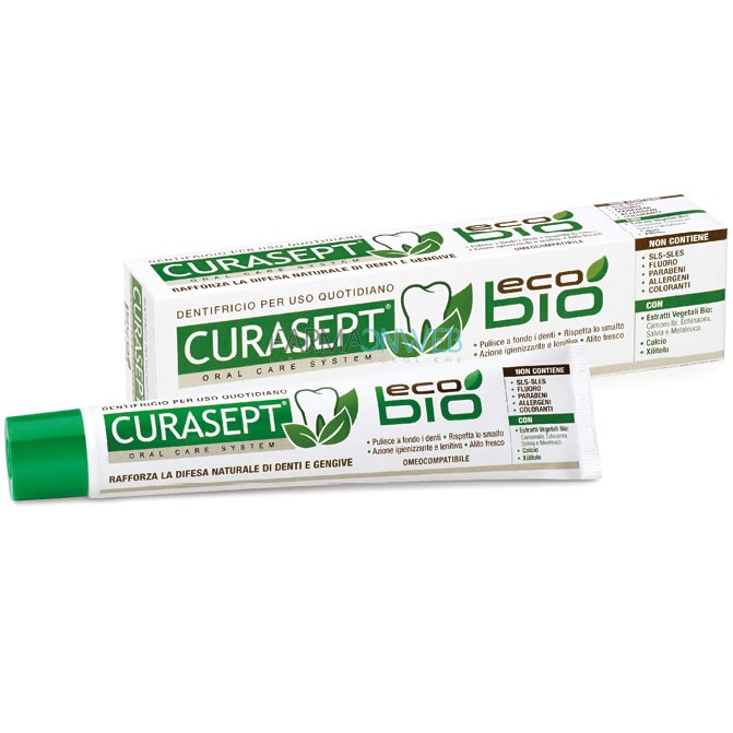 Curasept EcoBio Dentifricio 75 ml