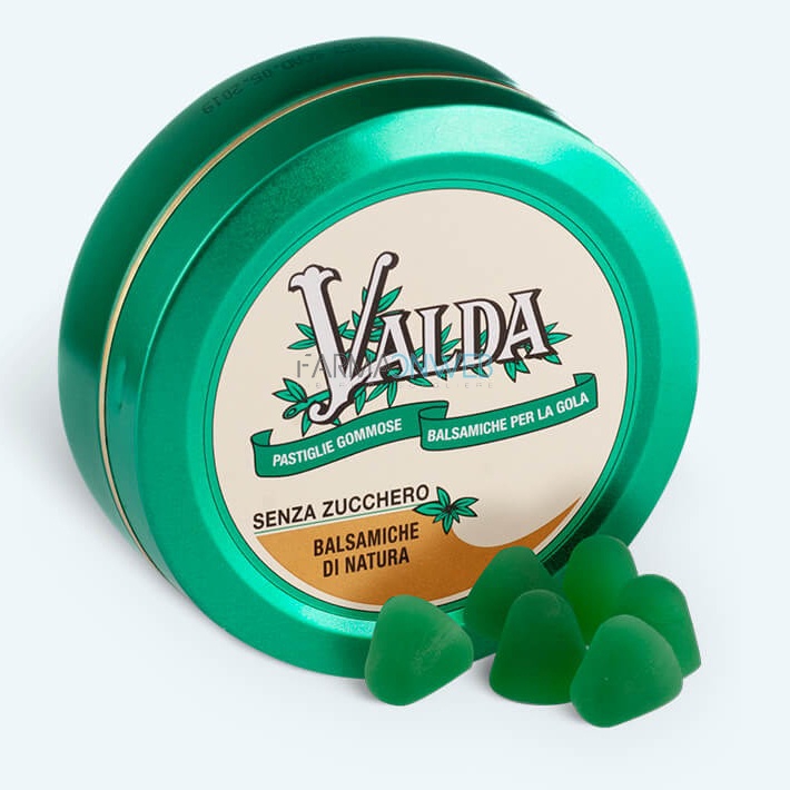 Valda Linea Classica Pastiglie Gommose Balsamiche Emollienti senza Zucchero 50 g