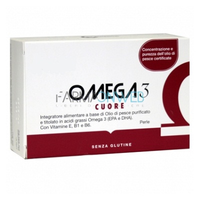 Omega 3 Cuore Integratore Alimentare 60 perle