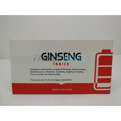 Ginseng Tonico Integratore Alimentare 10 flaconi