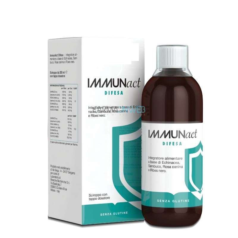 Immunact Difesa Sciroppo Integratore Alimentare 200 ml