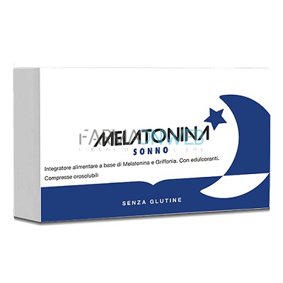 Melatonina Sonno Integratore Alimentare 30 compresse orosolubili