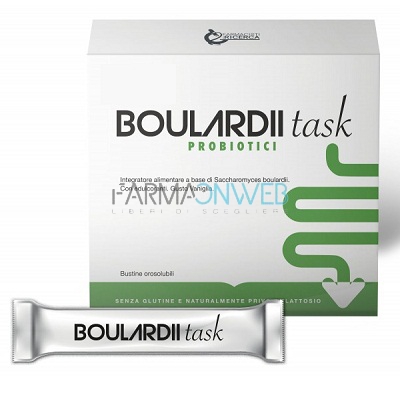 Boulardii Task Integratore Alimentare di Probiotici 20 bustine orosolubili
