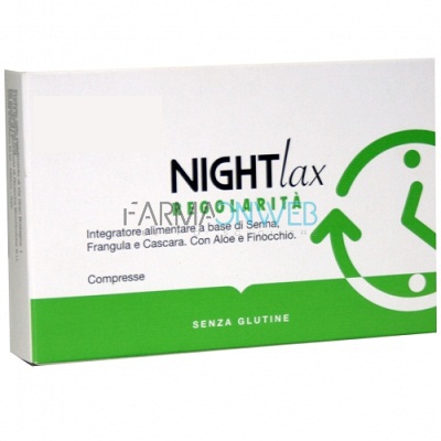NightLax Regolarit Integratore Alimentare 30 compresse
