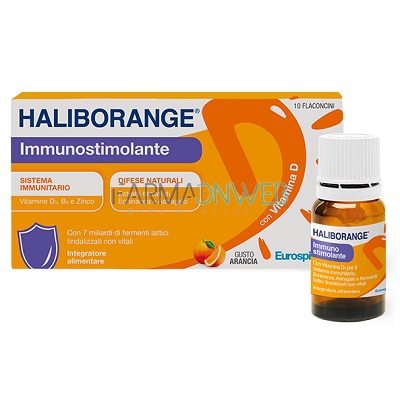 Haliborange Immunostimolante Integratore Alimentare 10 flaconcini