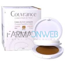 Avene Linea Couvrance Coprente Crema Compatta Classica Colore 04 Miele