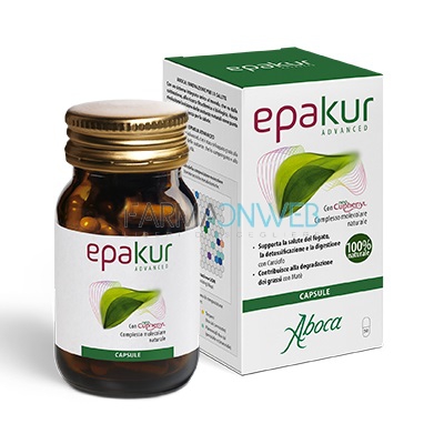 Aboca Epakur Advanced Integratore Alimentare 50 capsule