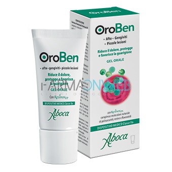 Aboca Linea Salute della Bocca Oroben Gel Orale 15 ml